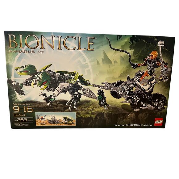 Lego 8994 Bionicle Baranus V7 New Sealed Box Mint ConditionRetired 2010 Rare!